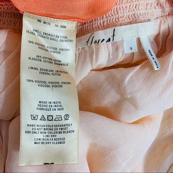 Anthropologie Floreat / Ombré Fringe Maxi - Picture 7 of 8